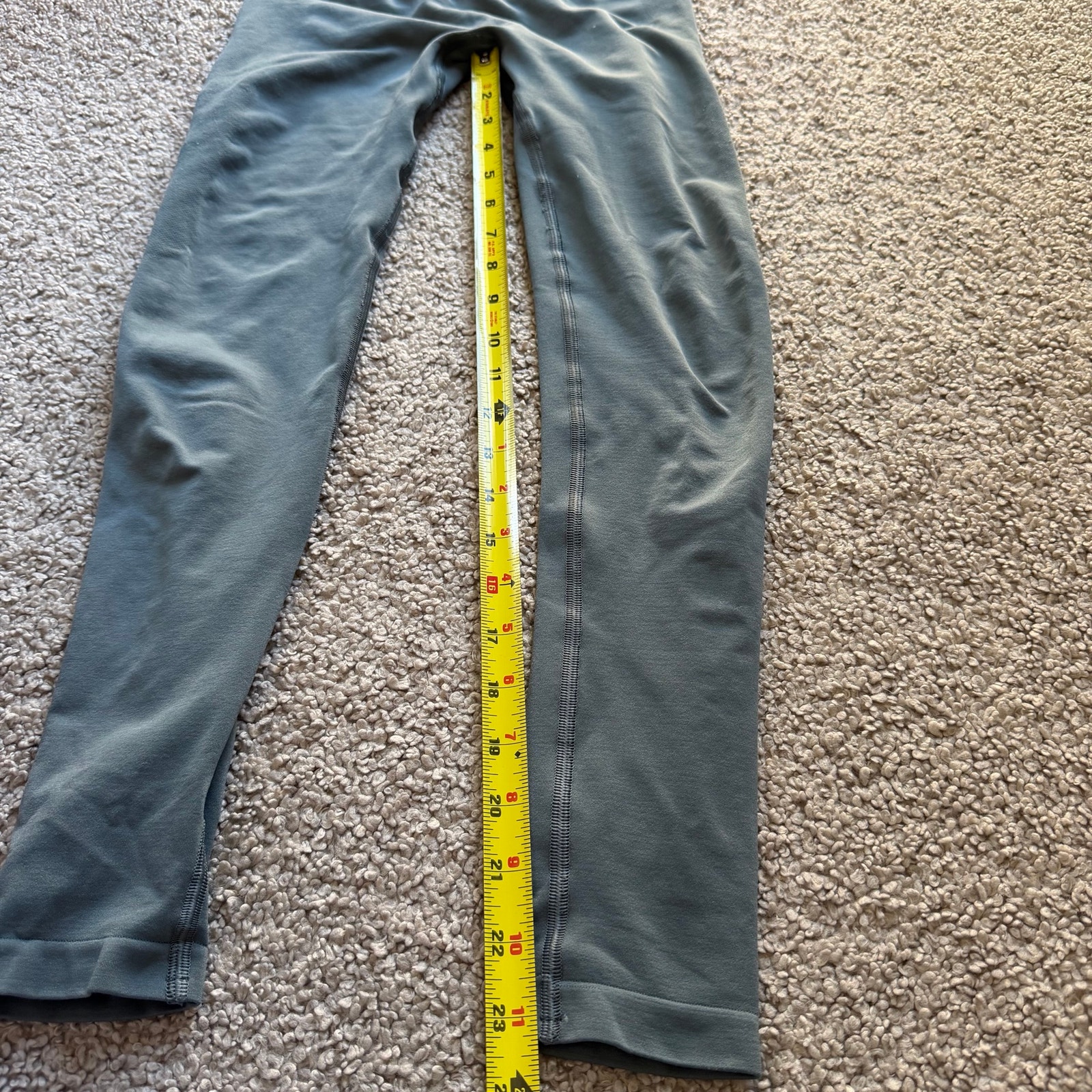 Lot Of Two (2) Alphalete Amplify Leggings Women's Xs Muted Blue Olive Green Read — image 5 of 8